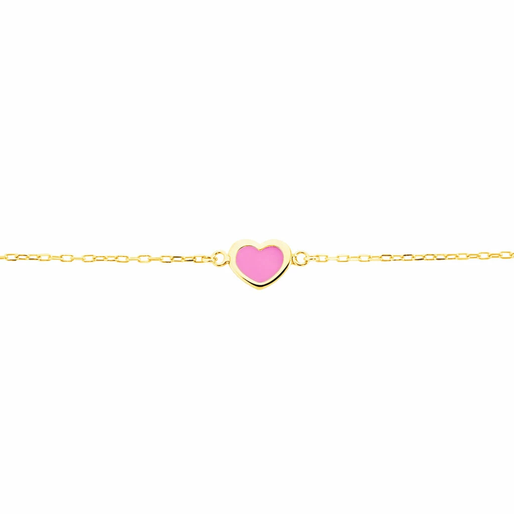 Histoire D'Or Bracelet Dulcie Coeur Or Jaune Nacre 4 Histoire D'Or Bracelet Dulcie Coeur Or Jaune Nacre – Image 2