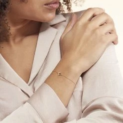 Histoire D'Or Bracelet Or Jaune Meckele -Boucles d'Oreilles Soldes B3BF2W0410 model0