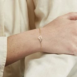 Histoire D'Or Bracelet Eleno Or Bicolore -Boucles d'Oreilles Soldes B3BF2W0414 model0