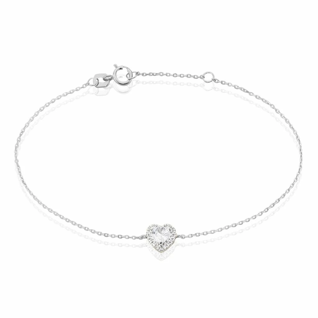 Histoire D'Or Bracelet Dari Or Blanc Oxyde De Zirconium 3 Histoire D'Or Bracelet Dari Or Blanc Oxyde De Zirconium
