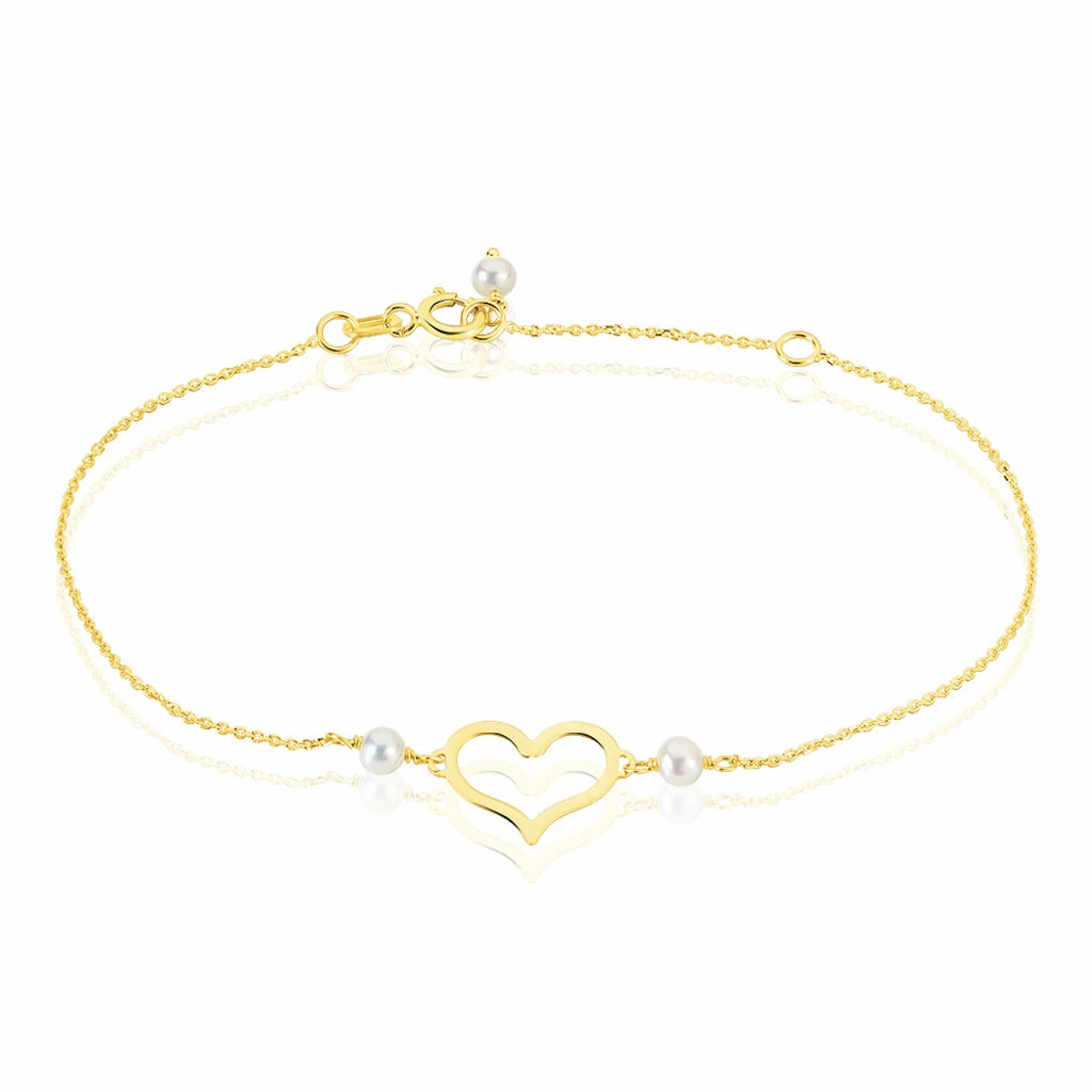 Histoire D'Or Bracelet Chabha Or Jaune Perle De Culture 3 Histoire D'Or Bracelet Chabha Or Jaune Perle De Culture