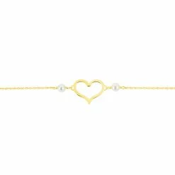 Histoire D'Or Bracelet Chabha Or Jaune Perle De Culture 8 Histoire D'Or Bracelet Chabha Or Jaune Perle De Culture -Boucles d'Oreilles Soldes B3BFJU2014 view1