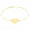 Histoire D'Or Bracelet Coeur Gravable Or Jaune -Boucles d'Oreilles Soldes B3BFJW0038 master
