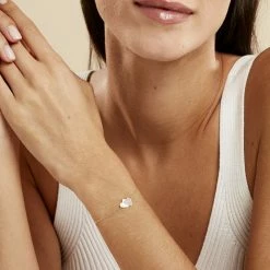 Histoire D'Or Bracelet Zora Or Jaune 8 Histoire D'Or Bracelet Zora Or Jaune -Boucles d'Oreilles Soldes B3BFJW004J model0