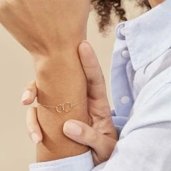 Histoire D'Or Bracelet Hydrangee Or Jaune 9 Histoire D'Or Bracelet Hydrangee Or Jaune -Boucles d'Oreilles Soldes B3BFJW00AL model1