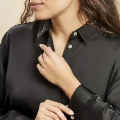 Histoire D'Or Bracelet Or Jaune Linaire -Boucles d'Oreilles Soldes B3BFJW00B6 model0