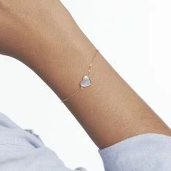 Histoire D'Or Bracelet Or Jaune Pervenche Nacre -Boucles d'Oreilles Soldes B3BFJX2020 model1