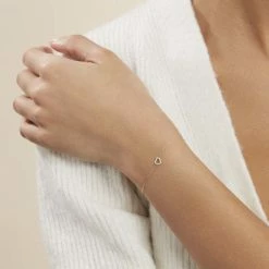 Histoire D'Or Bracelet Eufemia Or Jaune Oxyde De Zirconium -Boucles d'Oreilles Soldes B3BFJZW061 model0