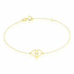 Histoire D'Or Bracelet Blasi Or Jaune Oxyde De Zirconium