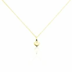Histoire D'Or Collier Aricia Coeur Or Jaune