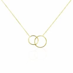 Histoire D'Or Collier Hydrangee Or Jaune