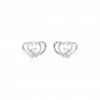 Histoire D'Or Boucles D'oreilles Puces Daria Double Coeurs Or Blanc Oxyde 1 Histoire D'Or Boucles D'oreilles Puces Daria Double Coeurs Or Blanc Oxyde -Boucles d'Oreilles Soldes B3OFBZW416 master