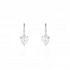 Histoire D'Or Boucles D'oreilles Pendantes Bo Coeur Pm Or Blanc Oxyde De Zirconium -Boucles d'Oreilles Soldes B3OFBZW593 master