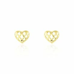 Histoire D'Or Boucles D'oreilles Puces Or Jaune Cicolluis