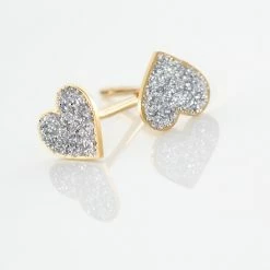 Histoire D'Or Boucles D'oreilles Puces Marta Or Jaune 8 Histoire D'Or Boucles D'oreilles Puces Marta Or Jaune -Boucles d'Oreilles Soldes B3OFJW0058 view2