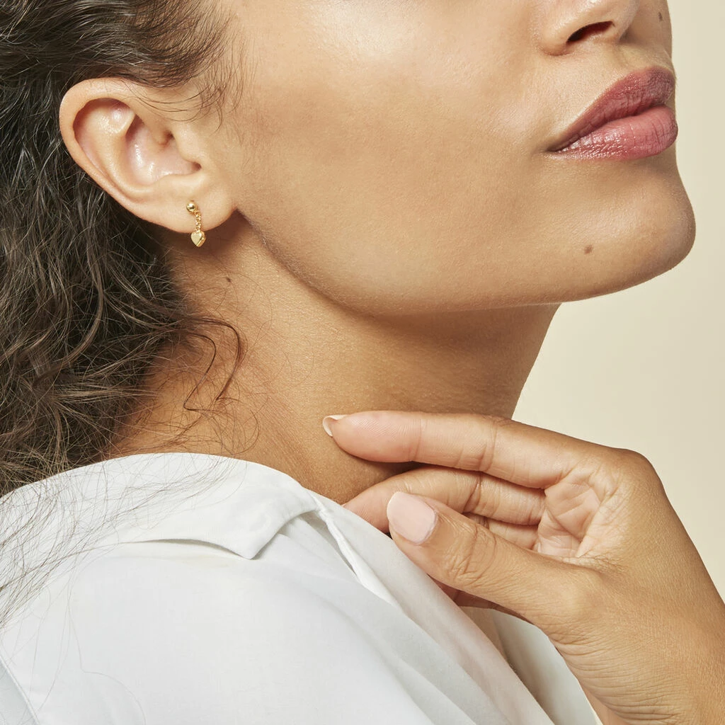 Histoire D'Or Boucles D'oreilles Pendantes Anne-maudae Pendantes Coeurs Or Jaune 6 Histoire D'Or Boucles D'oreilles Pendantes Anne-maudae Pendantes Coeurs Or Jaune – Image 4