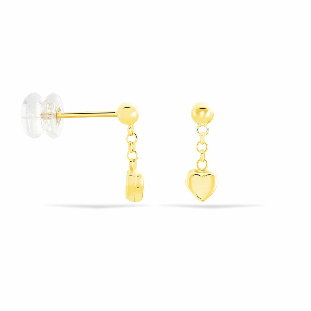 Histoire D'Or Boucles D'oreilles Pendantes Anne-maudae Pendantes Coeurs Or Jaune 4 Histoire D'Or Boucles D'oreilles Pendantes Anne-maudae Pendantes Coeurs Or Jaune – Image 2