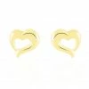 Histoire D'Or Boucles D'oreilles Puces Anne-maudae Coeurs Or Jaune -Boucles d'Oreilles Soldes B3OFJW00CR master