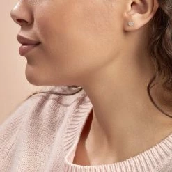 Histoire D'Or Boucles D'oreilles Puces Daria Coeur Plein Or Jaune Oxyde De Zirconium 9 Histoire D'Or Boucles D'oreilles Puces Daria Coeur Plein Or Jaune Oxyde De Zirconium -Boucles d'Oreilles Soldes B3OFJZW574 model0