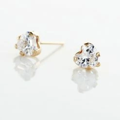 Histoire D'Or Boucles D'oreilles Puces Daria Coeur Or Jaune Oxyde 9 Histoire D'Or Boucles D'oreilles Puces Daria Coeur Or Jaune Oxyde -Boucles d'Oreilles Soldes B3OFJZW916 view2