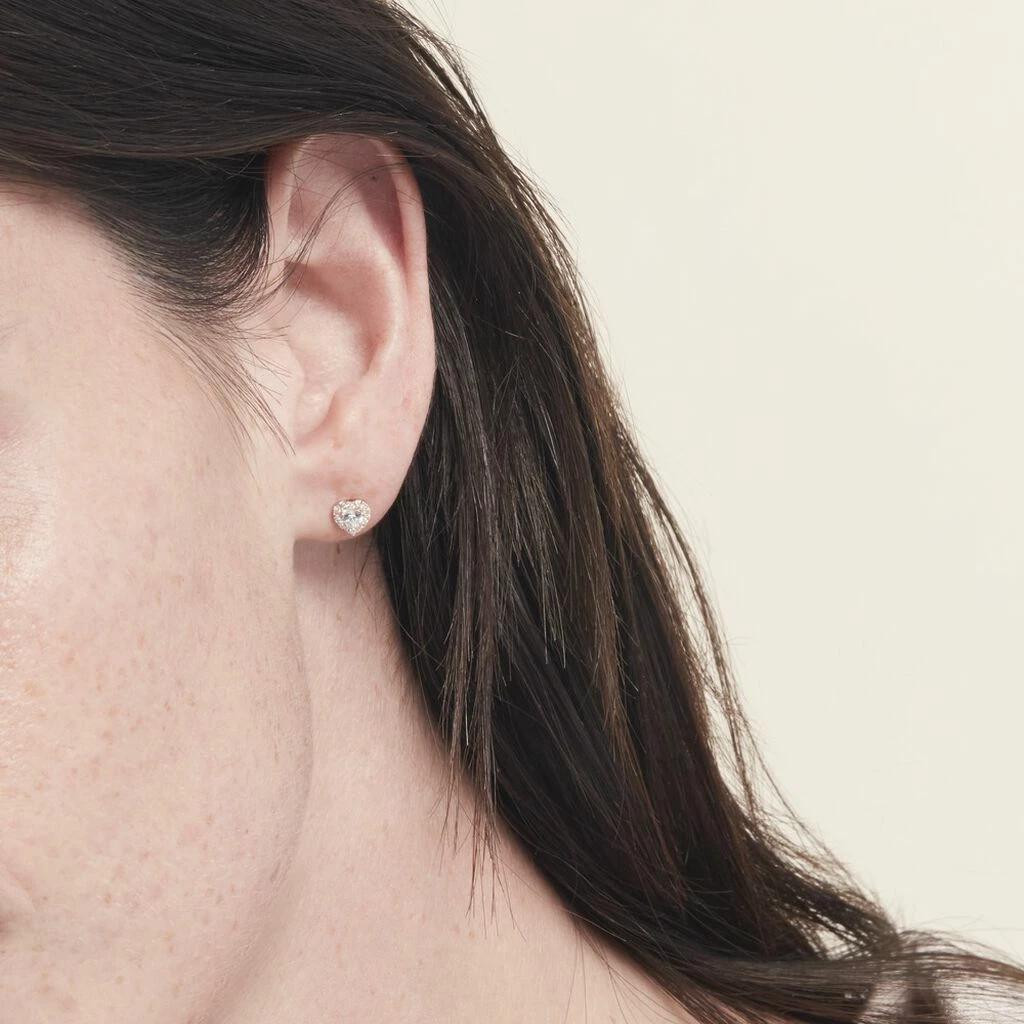 Histoire D'Or Boucles D'oreilles Puces Or Jaune Festuca Oxydes De Zirconium 6 Histoire D'Or Boucles D'oreilles Puces Or Jaune Festuca Oxydes De Zirconium – Image 4