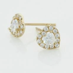 Histoire D'Or Boucles D'oreilles Puces Or Jaune Festuca Oxydes De Zirconium 8 Histoire D'Or Boucles D'oreilles Puces Or Jaune Festuca Oxydes De Zirconium -Boucles d'Oreilles Soldes B3OFJZW964 view2