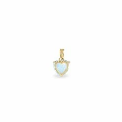 Histoire D'Or Pendentif Miyah Or Jaune Topaze -Boucles d'Oreilles Soldes B3PFJTB002 view2