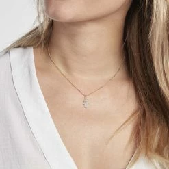 Histoire D'Or Pendentif Fatima Or Jaune Oxyde De Zirconium -Boucles d'Oreilles Soldes B3PFJW0291 model1