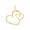 Histoire D'Or Pendentif Eudocie Coeurs Diamantes Or Jaune -Boucles d'Oreilles Soldes B3PFJW0394 master