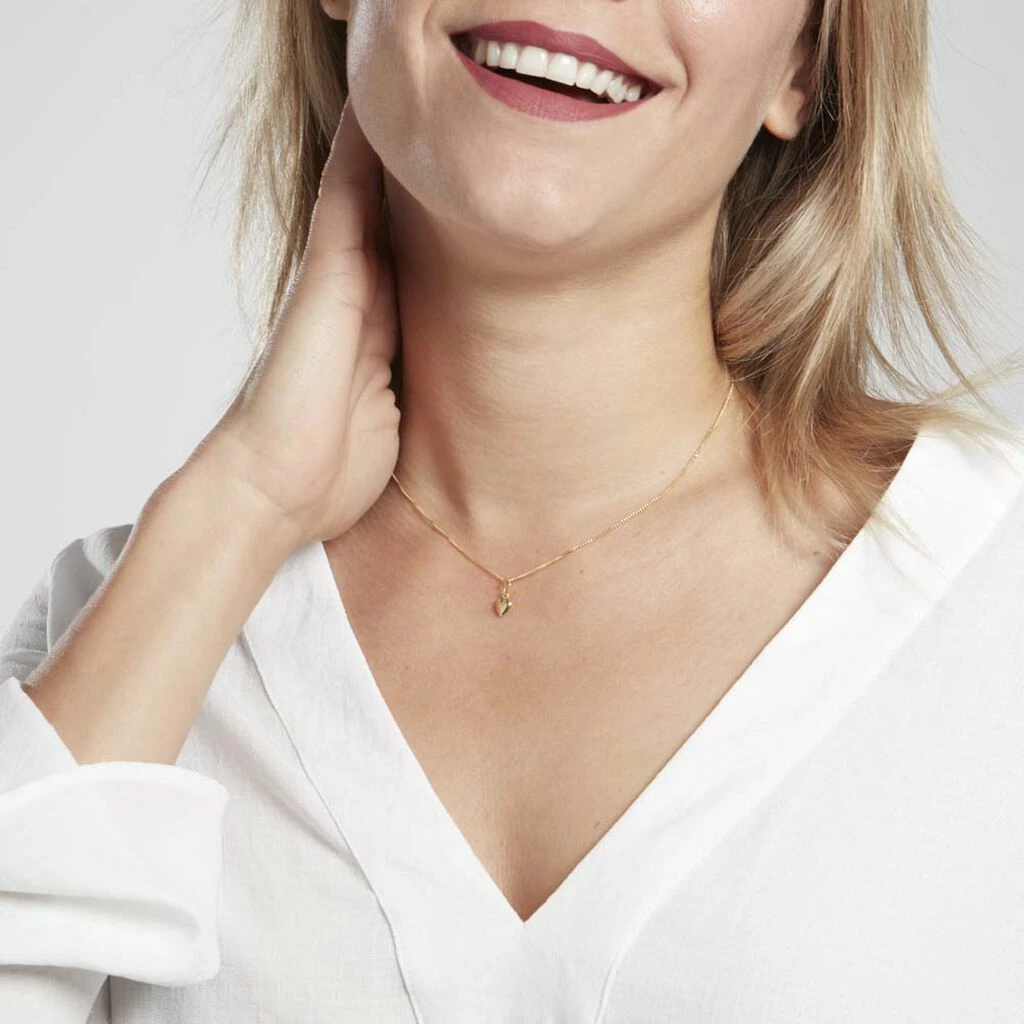 Histoire D'Or Pendentif Eudocie Coeur Lisse Or Jaune 5 Histoire D'Or Pendentif Eudocie Coeur Lisse Or Jaune – Image 3