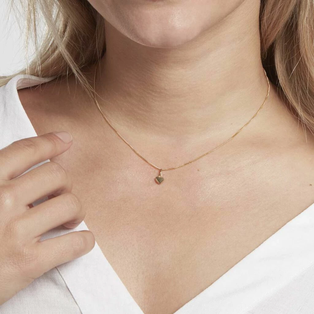 Histoire D'Or Pendentif Eudocie Coeur Lisse Or Jaune 6 Histoire D'Or Pendentif Eudocie Coeur Lisse Or Jaune – Image 4