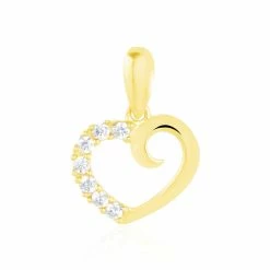 Histoire D'Or Pendentif Aereda Or Jaune Oxyde De Zirconium