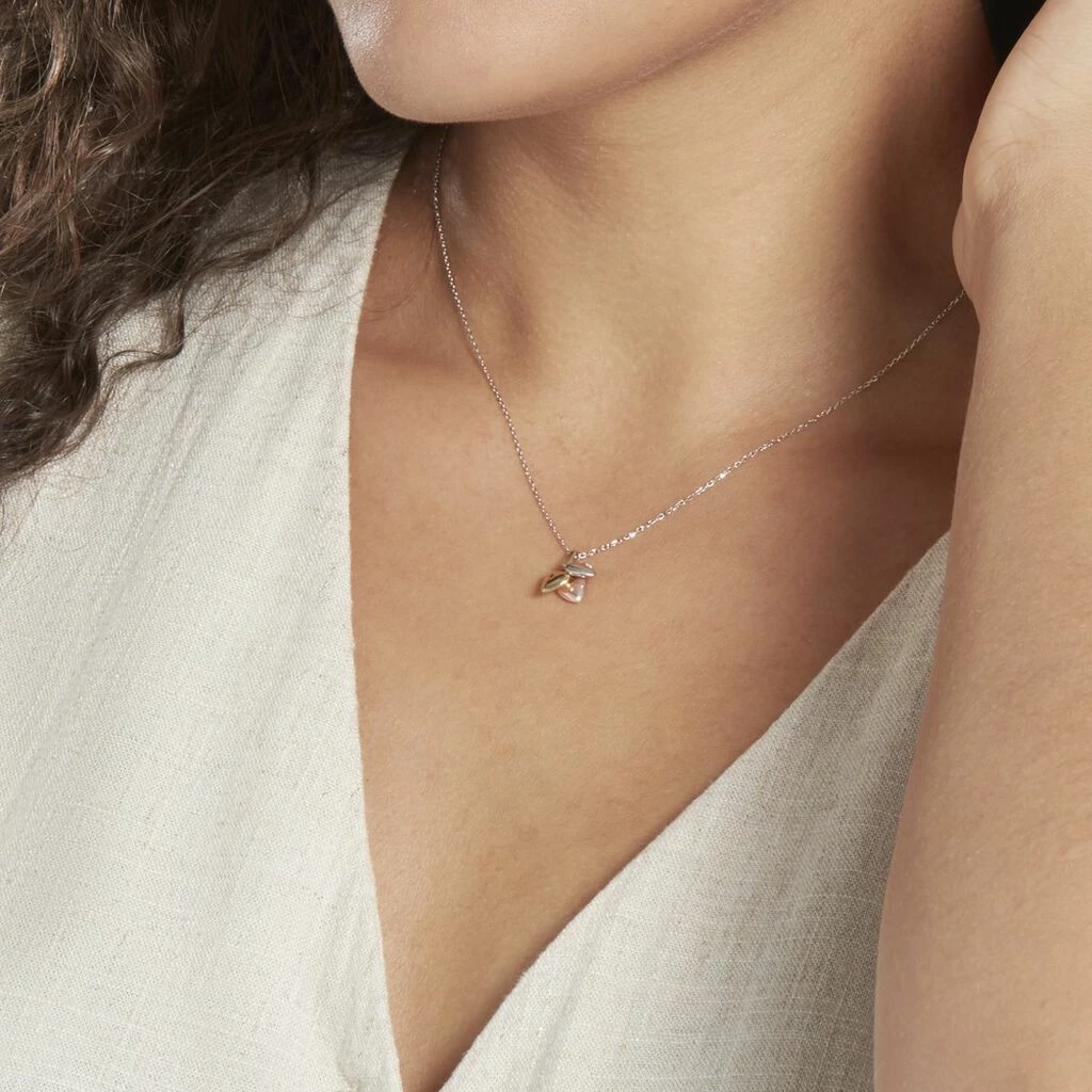 Histoire D'Or Pendentif Eudocie Triple Coeurs Or Tricolore 6 Histoire D'Or Pendentif Eudocie Triple Coeurs Or Tricolore – Image 4