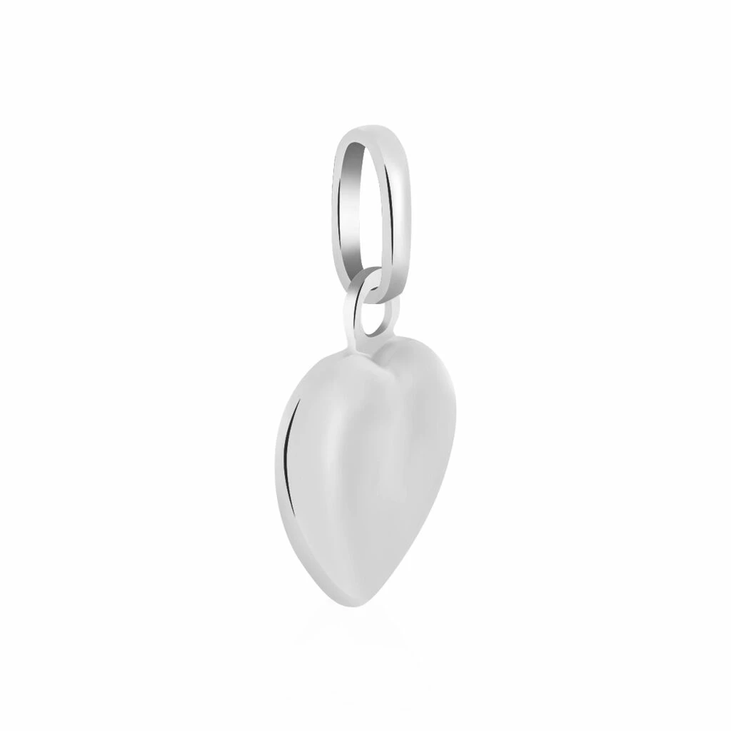 Histoire D'Or Pendentif Eudocie Coeur Lisse Or Blanc 4 Histoire D'Or Pendentif Eudocie Coeur Lisse Or Blanc – Image 2