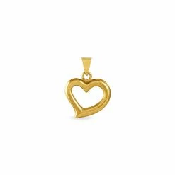 Histoire D'Or Pendentif Eudocie Coeur Bombe Or Jaune