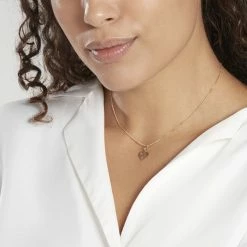 Histoire D'Or Pendentif Eudocie Coeur Lettre Or Jaune 11 Histoire D'Or Pendentif Eudocie Coeur Lettre Or Jaune -Boucles d'Oreilles Soldes B3PMJW0184 model1