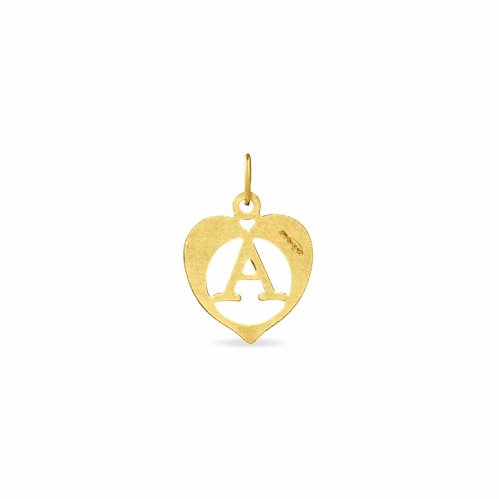 Histoire D'Or Pendentif Eudocie Coeur Lettre Or Jaune 5 Histoire D'Or Pendentif Eudocie Coeur Lettre Or Jaune – Image 3