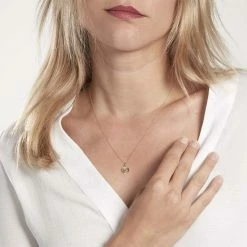 Histoire D'Or Pendentif Eudocie Coeur Lettre Or Jaune 11 Histoire D'Or Pendentif Eudocie Coeur Lettre Or Jaune -Boucles d'Oreilles Soldes B3PMJW0188 model1