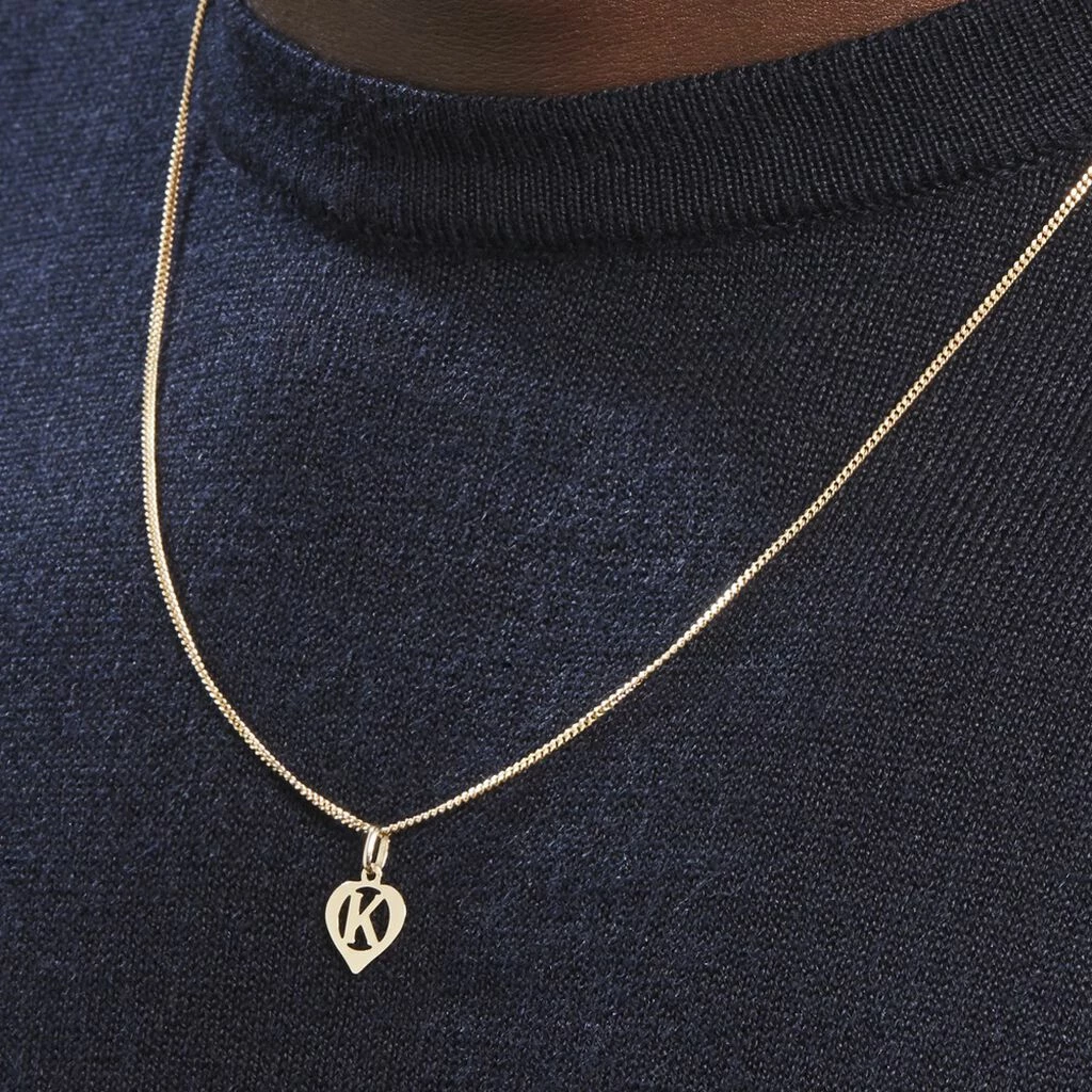 Histoire D'Or Pendentif Eudocie Coeur Lettre Or Jaune 7 Histoire D'Or Pendentif Eudocie Coeur Lettre Or Jaune – Image 5