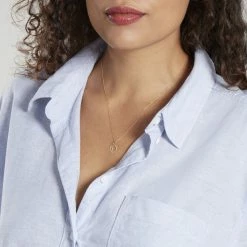 Histoire D'Or Pendentif Eudocie Coeur Lettre Or Jaune -Boucles d'Oreilles Soldes B3PMJW0193 model0