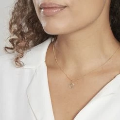 Histoire D'Or Pendentif Eudocie Coeur Lettre Or Jaune 10 Histoire D'Or Pendentif Eudocie Coeur Lettre Or Jaune -Boucles d'Oreilles Soldes B3PMJW0420 model0