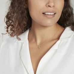 Histoire D'Or Pendentif Eudocie Coeur Lettre Or Jaune 11 Histoire D'Or Pendentif Eudocie Coeur Lettre Or Jaune -Boucles d'Oreilles Soldes B3PMJW0420 model1