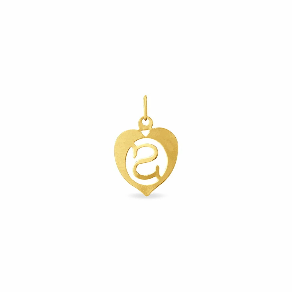 Histoire D'Or Pendentif Eudocie Coeur Lettre Or Jaune 5 Histoire D'Or Pendentif Eudocie Coeur Lettre Or Jaune – Image 3