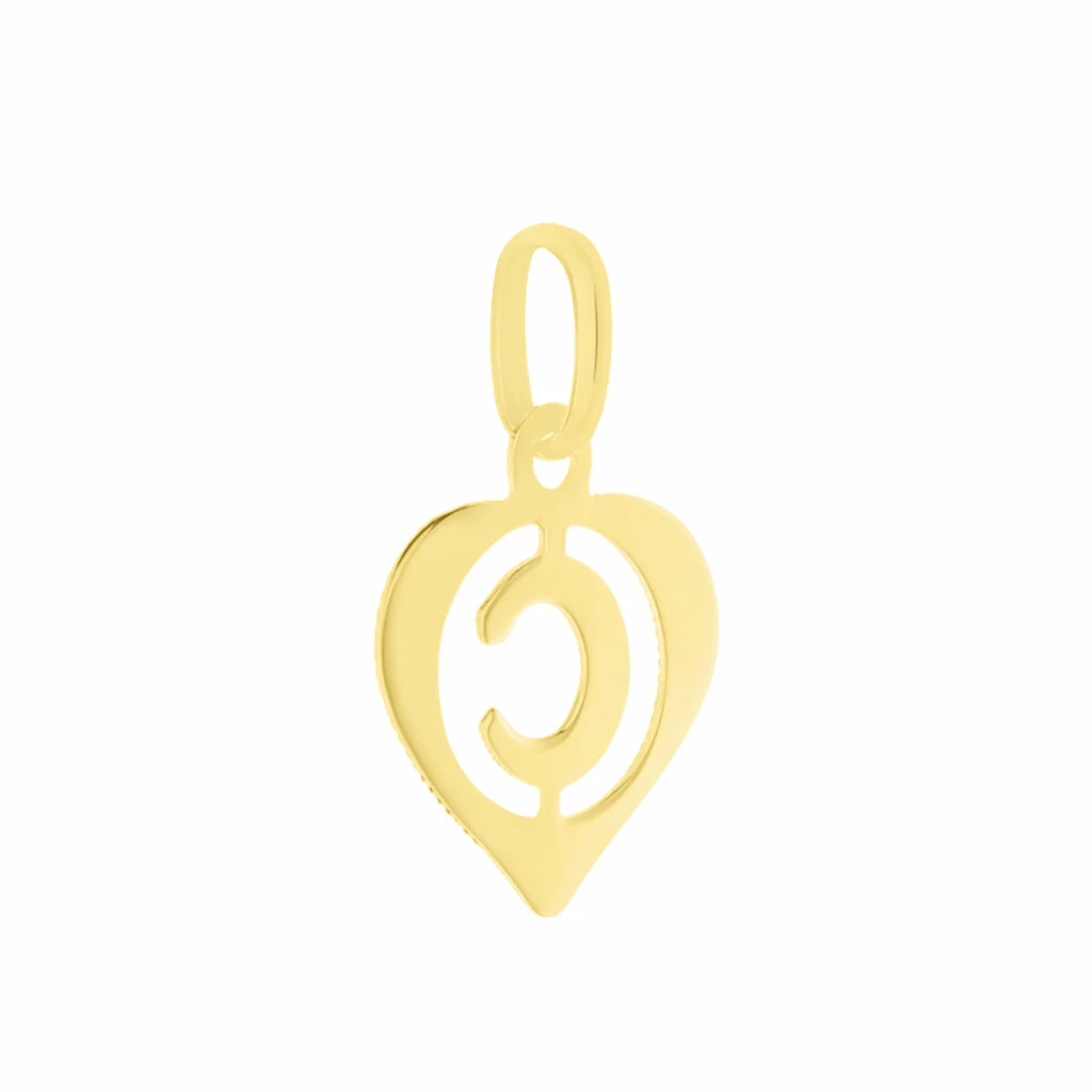 Histoire D'Or Pendentif Eudocie Coeur Lettre Or Jaune 4 Histoire D'Or Pendentif Eudocie Coeur Lettre Or Jaune – Image 2