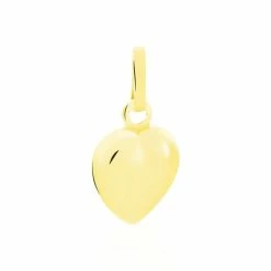Histoire D'Or Pendentif Eudocie Coeur Lisse Or Jaune