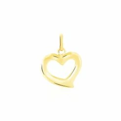 Histoire D'Or Pendentif Eudocie Coeur Bombe Or Jaune