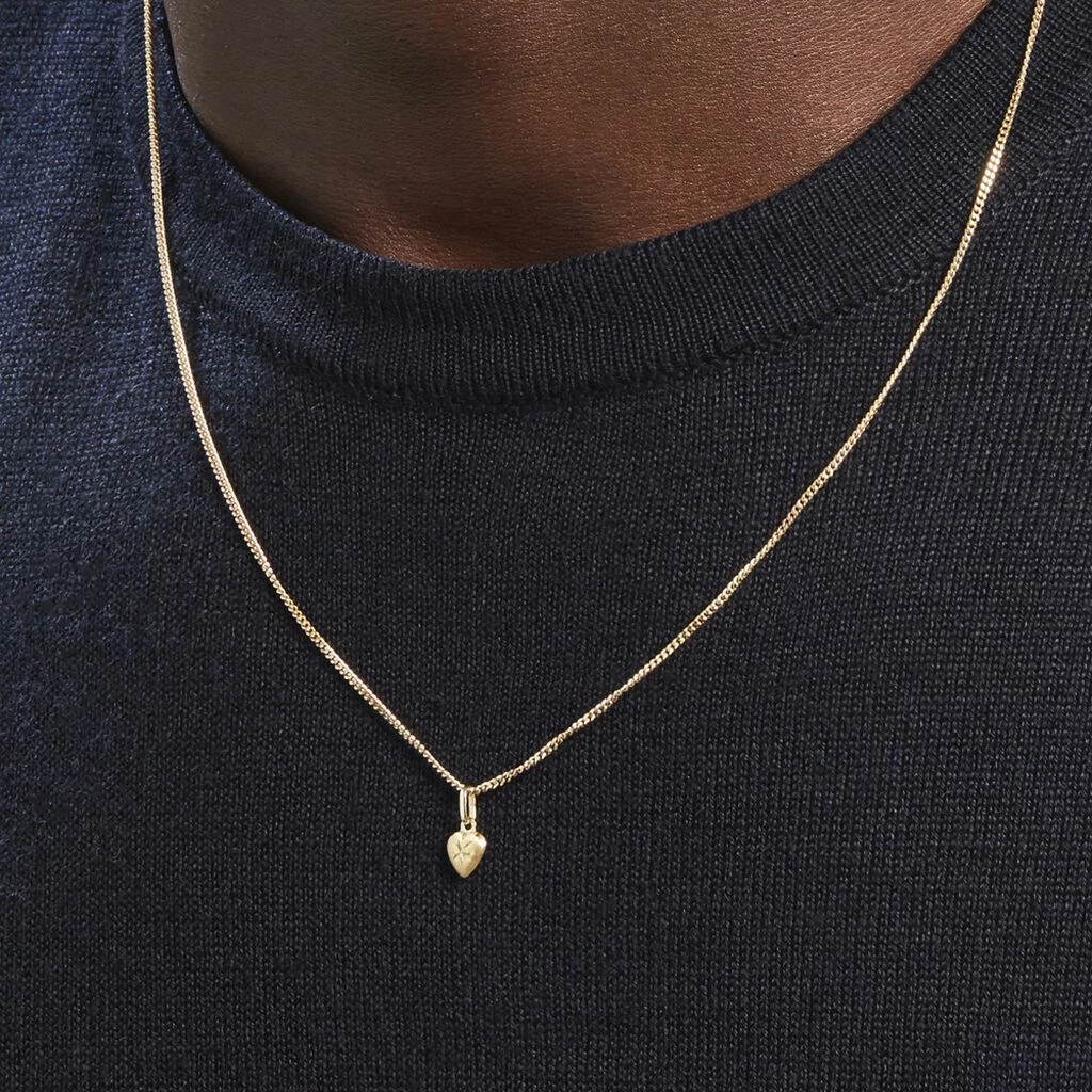 Histoire D'Or Pendentif Eudocie Coeur Mat Et Brillant Or Jaune 6 Histoire D'Or Pendentif Eudocie Coeur Mat Et Brillant Or Jaune – Image 4