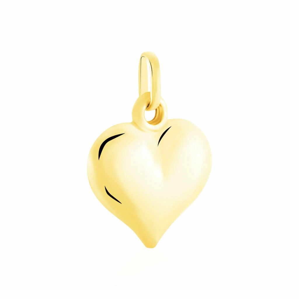 Histoire D'Or Pendentif Eudocie Coeur Mat Et Brillant Or Jaune 4 Histoire D'Or Pendentif Eudocie Coeur Mat Et Brillant Or Jaune – Image 2