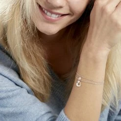 Histoire D'Or Bracelet Menia Argent Bicolore -Boucles d'Oreilles Soldes FABF2W0633 model0