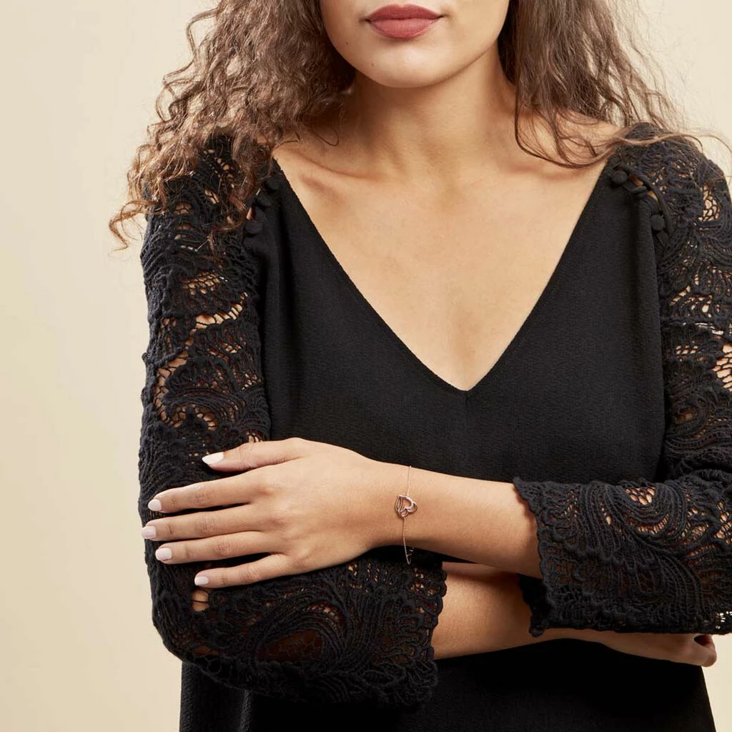 Histoire D'Or Bracelet Argent Bicolore Serapis Oxydes De Zirconium 5 Histoire D'Or Bracelet Argent Bicolore Serapis Oxydes De Zirconium – Image 3